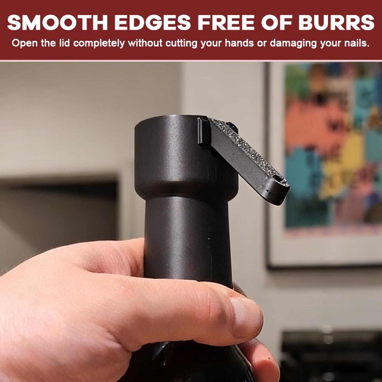 Kitchen Gadgets Men - Apribottiglie Ergonomico Salva-Fatica, Gadget da Cucina,