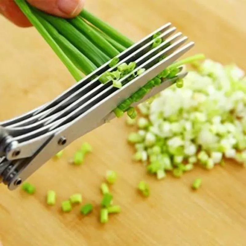 Herb Scissors 5 Blade - Forbici da cucina multistrato in acciaio