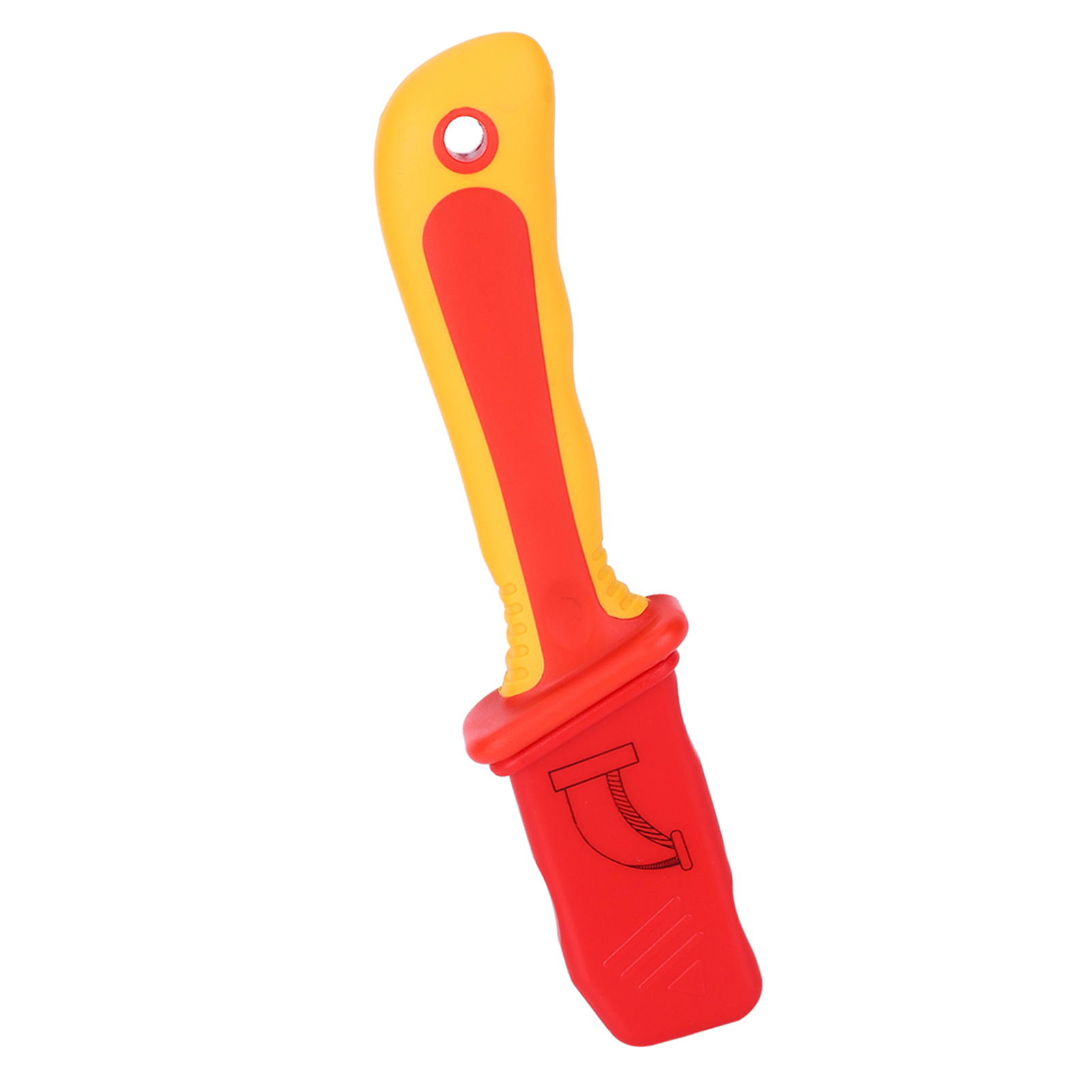Magnetic Knife Strip - Coltello Isolante per Elettricisti, Anti-Magnetico, Spelacavi