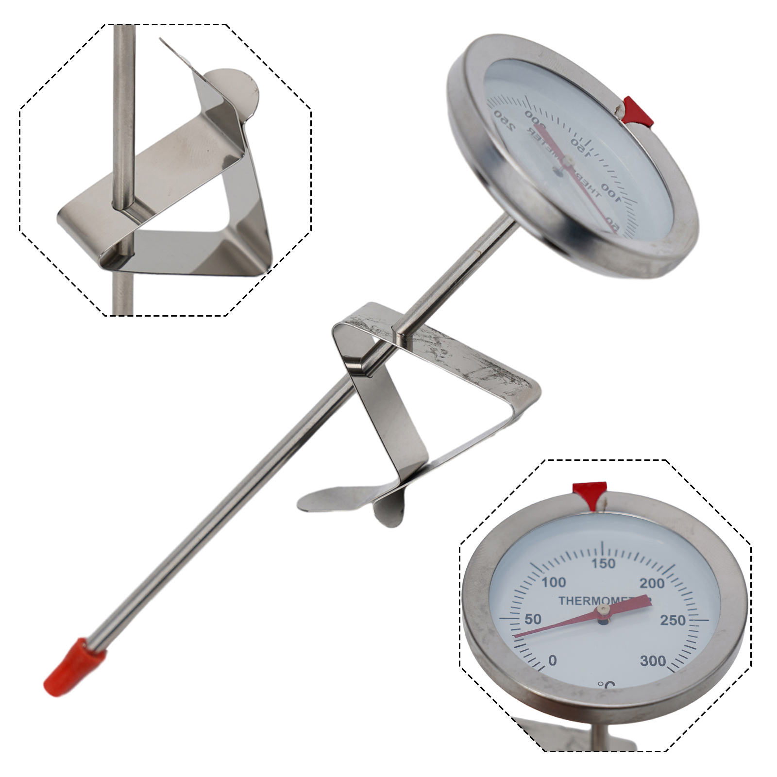 Kitchen Gadgets Products - Termometro con sonda in acciaio inossidabile