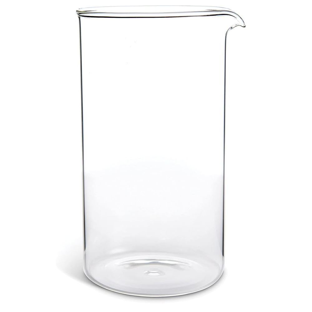 French Press Coffee Maker - Bicchiere di ricambio universale in vetro