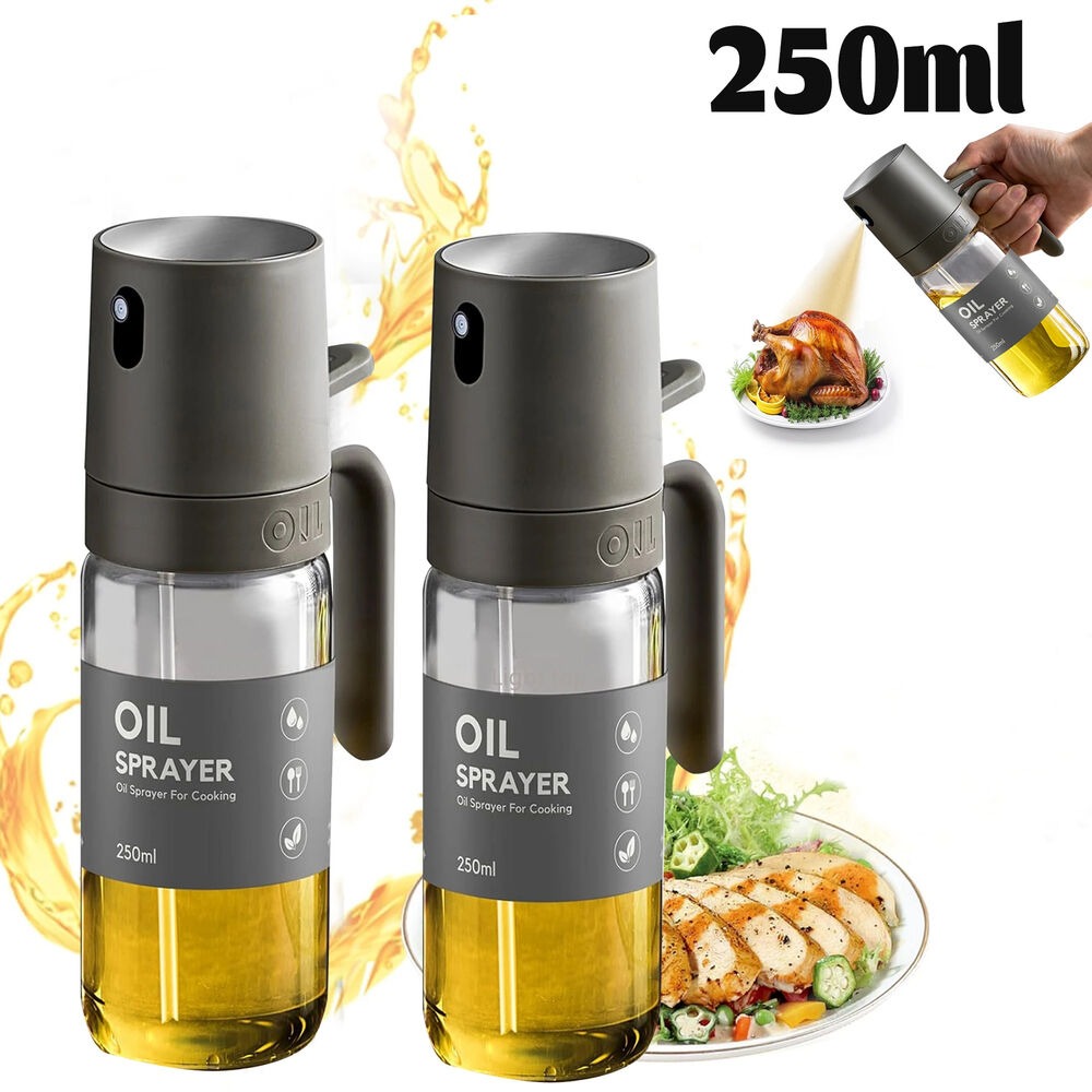 Kitchen Gadgets Air Fryer - Spruzzatore d'Olio da 250ML, Nebulizzatore in