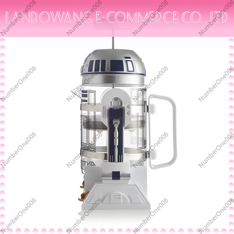 French Press Coffee Maker - Caffettiera manuale creativa a forma di