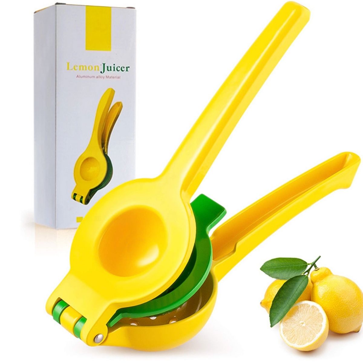 Citrus Lemon Squeezer - Spremiagrumi Manuale in Metallo, Resistente, Facile