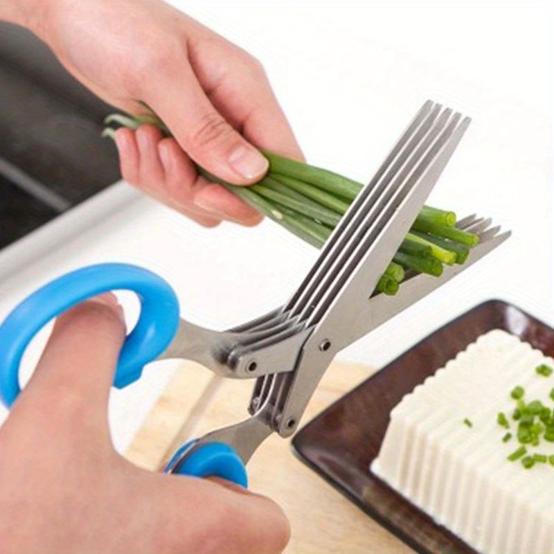 Cesoie da cucina in acciaio in - Herb Scissors 5 Blade recensione e prezzo