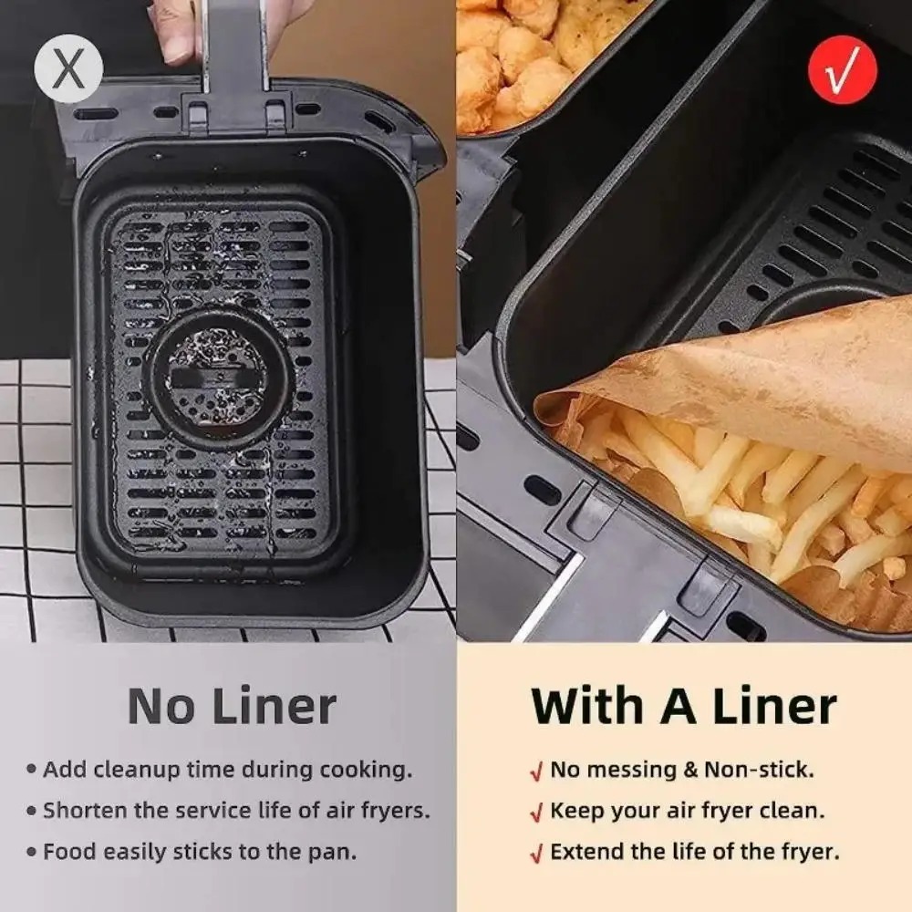 50/100 Pezzi Carta da Forno Mo - Kitchen Gadgets Air Fryer recensione e prezzo