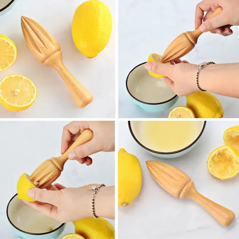 1pc Dieci angoli Forma di Legn - Citrus Lemon Squeezer recensione e prezzo