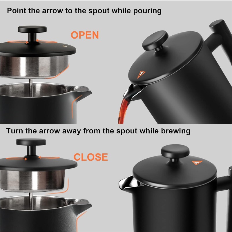 Caffettiera French Press 34 Oz - French Press Coffee Maker recensione e prezzo