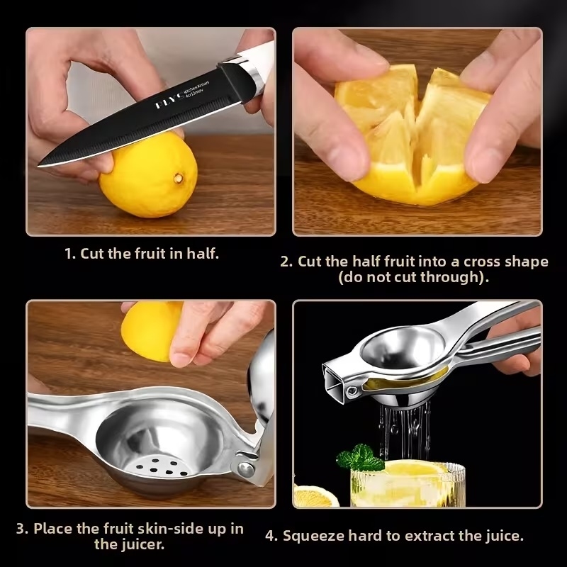Spremiagrumi Manuale in Acciai - Citrus Lemon Squeezer recensione e prezzo