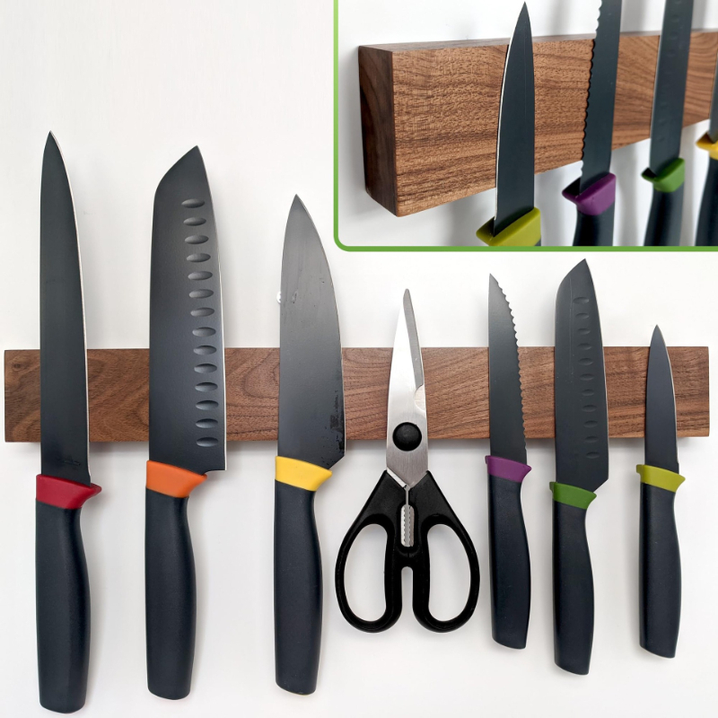 30 cm 40 cm Frassino Legno Pot - Magnetic Knife Strip recensione e prezzo
