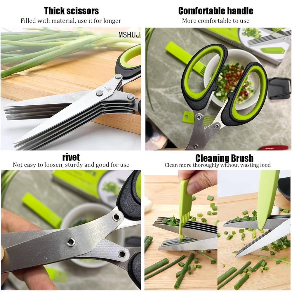 Forbici multistrato Forbici da - Herb Scissors 5 Blade recensione e prezzo