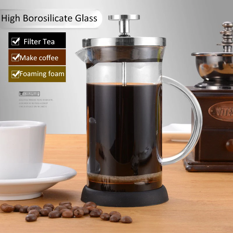 Caffettiera francese da 350-10 - French Press Coffee Maker recensione e prezzo