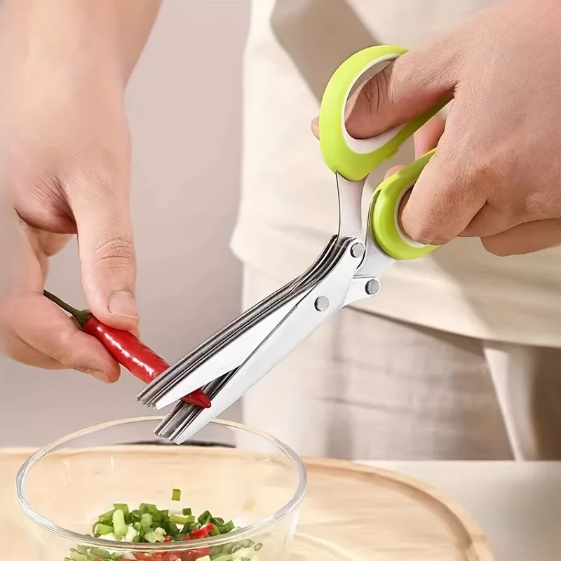 1 forbici per erbe con 5 lame, - Herb Scissors 5 Blade recensione e prezzo