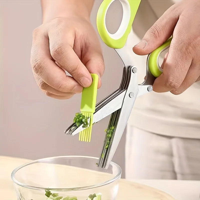 1 forbici per erbe con 5 lame, - Herb Scissors 5 Blade recensione e prezzo