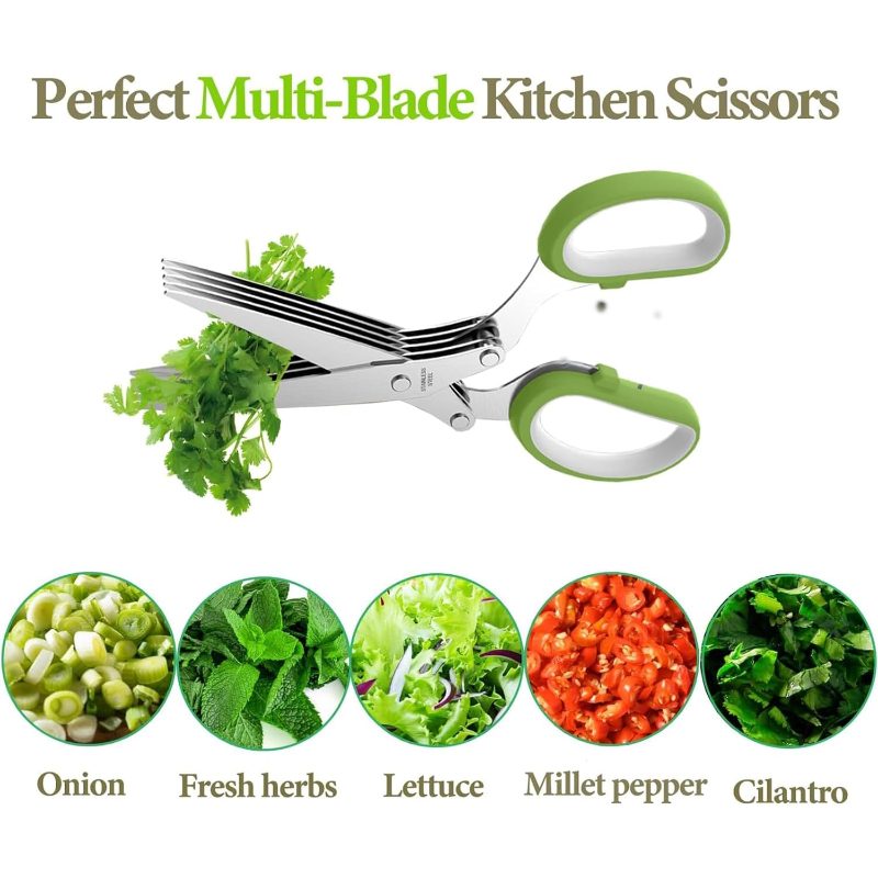 Forbici resistenti con 5 lame  - Herb Scissors 5 Blade recensione e prezzo