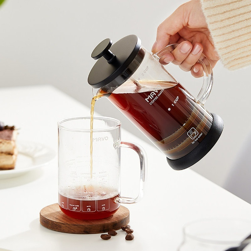 Caffettiera French Press MAVO  - French Press Coffee Maker recensione e prezzo