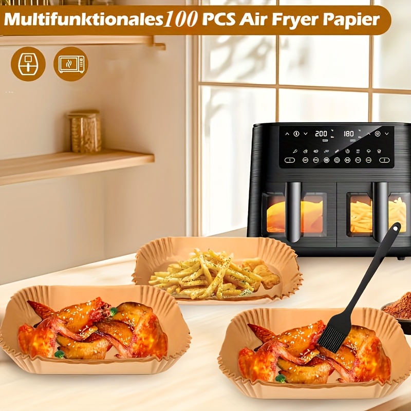 100 rivestimenti di carta anti - Kitchen Gadgets Air Fryer recensione e prezzo